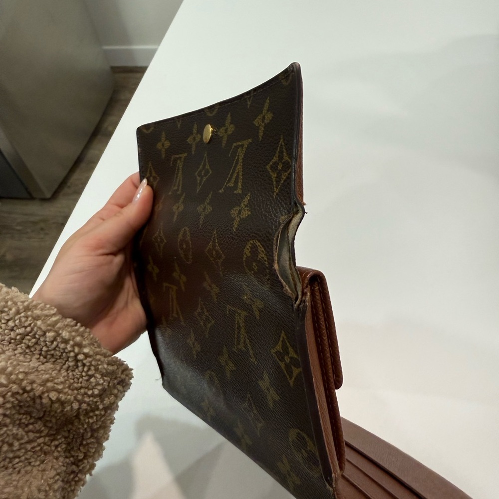 Louis Vuitton Brown Monogram Wallet - Picture 10 of 13